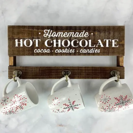 ArtSkills&reg; 16" Medium Rustic Wood Plaque with Hooks, 3ct. {5}