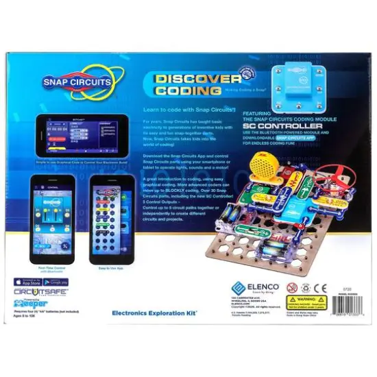 Elenco Snap Circuits Discover Coding Kit {6}