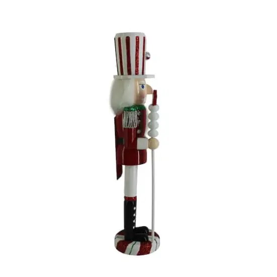 16" Red & White Peppermint Nutcracker by Ashland® {5}