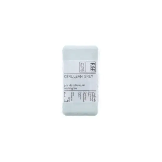 R&F&reg; Encaustic Paint Cake, 40mL Cerulean Gray {1}