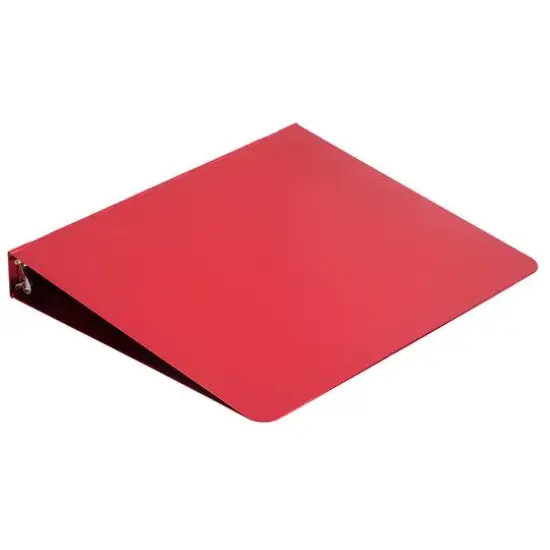 JAM Paper 1" Aluminum 3-Ring Binder Red {6}