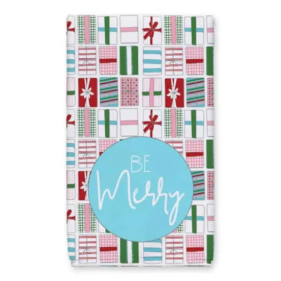 Merry Gift Boxes Tea Towels - Set of 2 {3}
