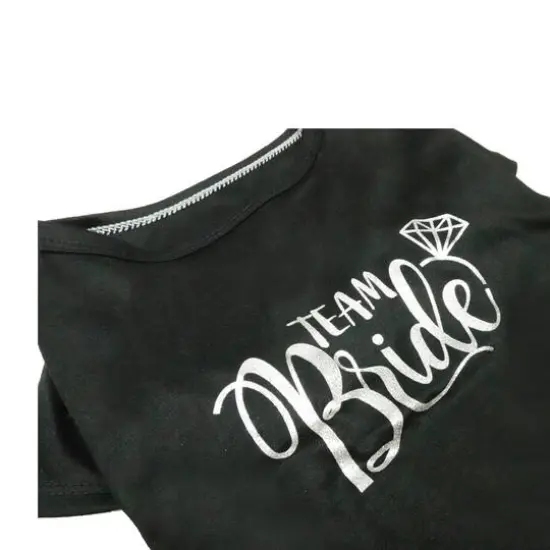 Best Furry Friends Team Bride Dog T-Shirt {3}