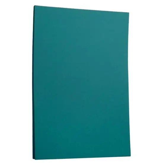 JAM Paper 8" x 11.5" Letter Paper & Envelopes #10 Business Stationery Set, 50ct. Teal {4}