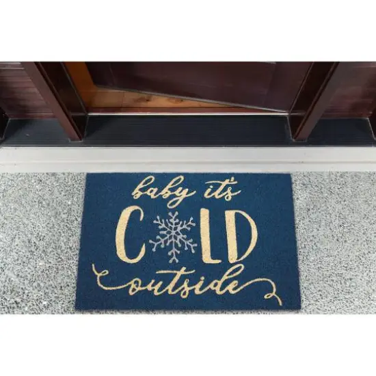 DII&reg; Baby Its Cold Doormat {5}