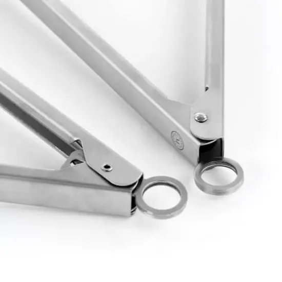 Martha Stewart 2 Piece Stainless Steel Tongs {4}