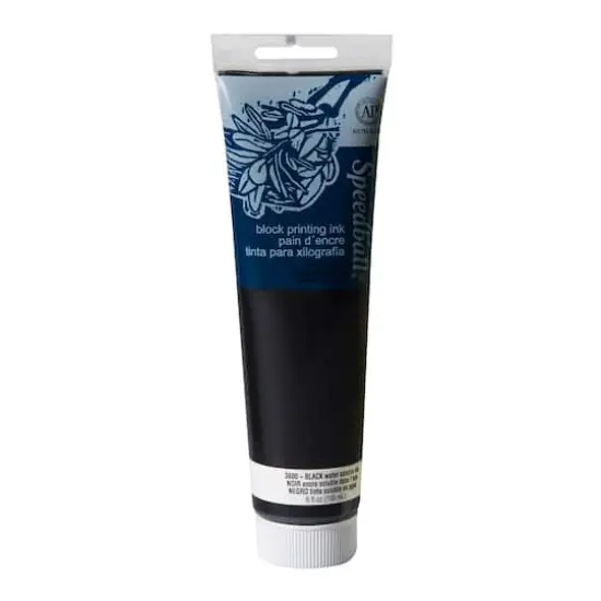Speedball&reg; Block Printing Ink, 5oz. Black {1}