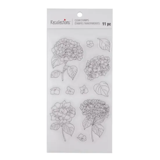 Hydrangea Clear Stamp Set by Recollections&trade; {3}