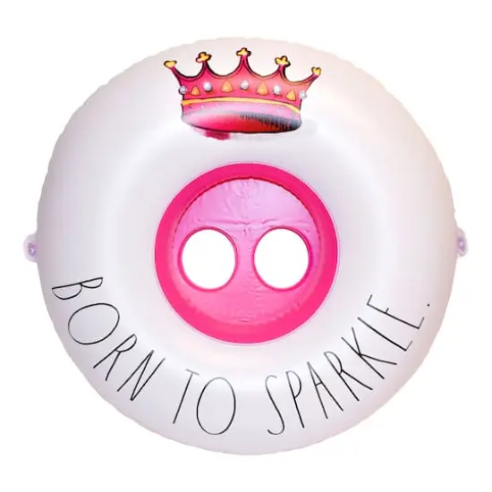 Rae Dunn Born To Sparkle Toddler Float with Canopy {7}