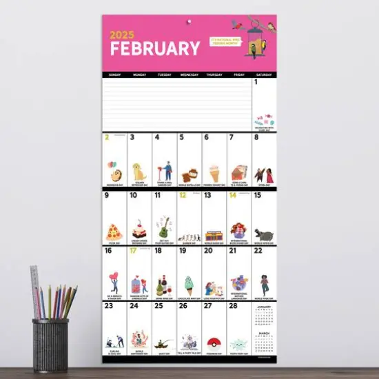 TF Publishing 2025 Every Day's a Holiday Wall Calendar {5}