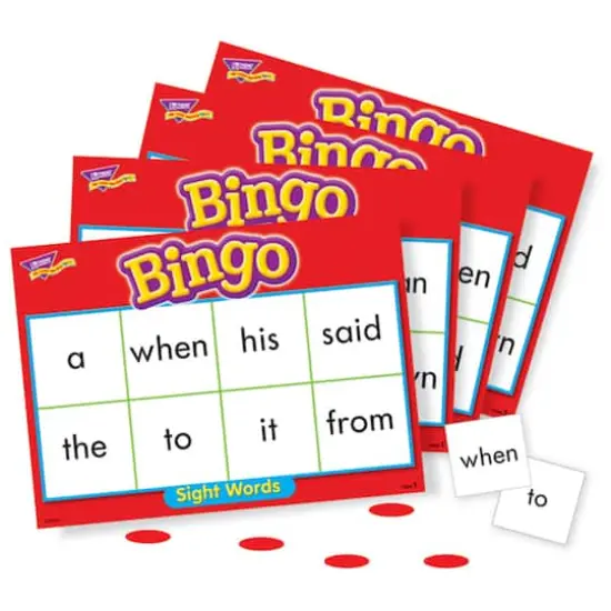 Trend Enterprises&reg; Level One Sight Words Bingo {3}