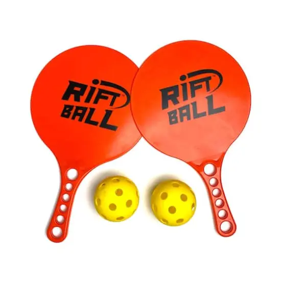 Riftball Paddle Ball Game System with 2 Nets {3}