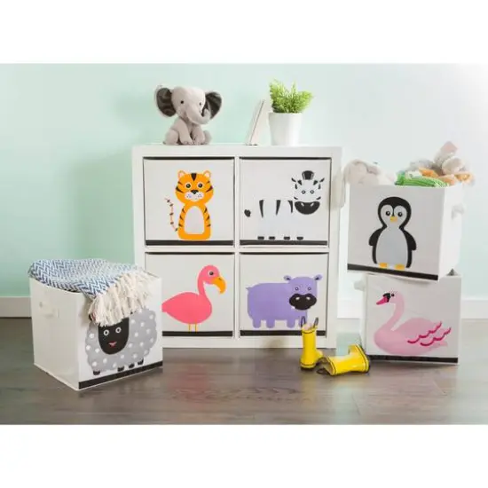 DII&reg; Flamingo Storage Cube {4}