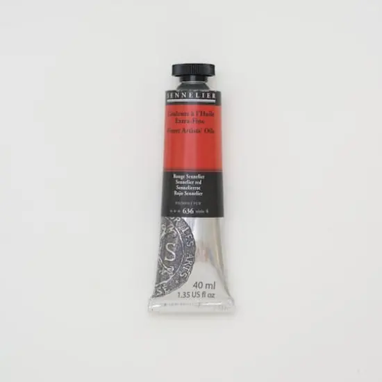 Sennelier Artists' Oil Color, 40mL 636 Sennelier Red S4 {1}