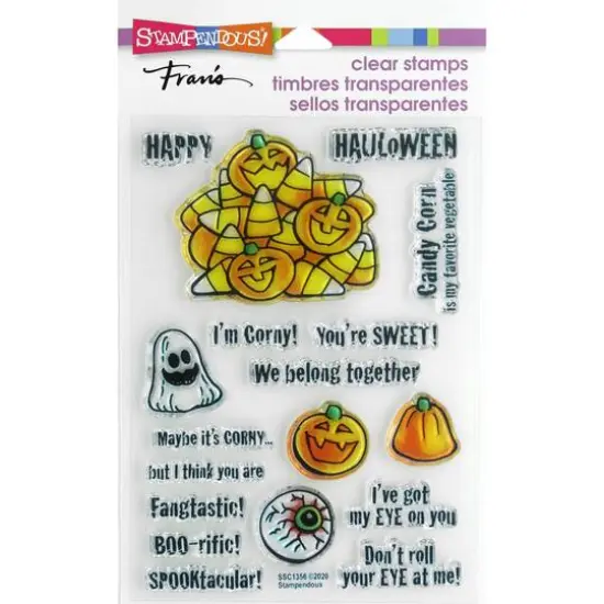 Stampendous&reg; Fran's Corny Sweets Clear Stamp Set {1}