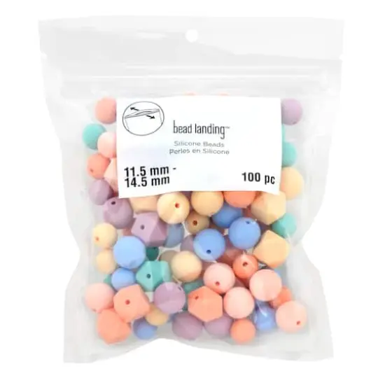 Silicone Beads Mix by Bead Landing&trade; Paastel {3}