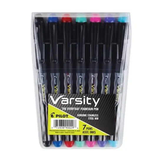 Pilot&reg; Varsity 7 Color Fountain Pen Set {1}