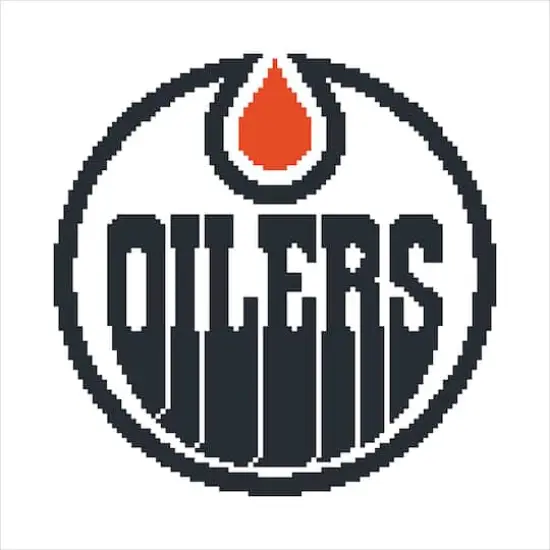 Camelot&reg; Dots NHL Edmonton Oilers Diamond Painting Kit {3}