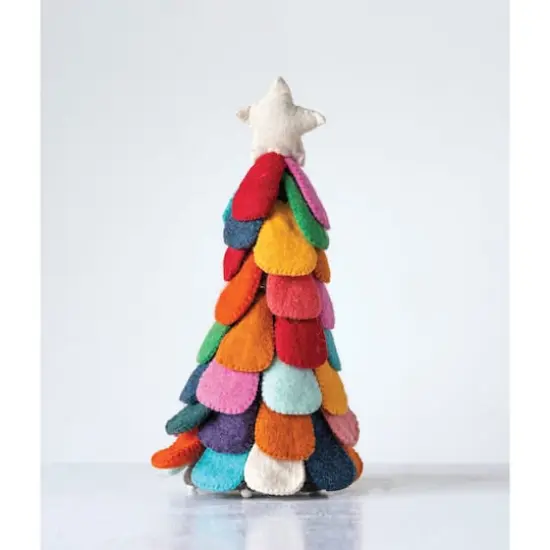 Hello Honey&reg; 15" Wool Felt Christmas Tree {3}