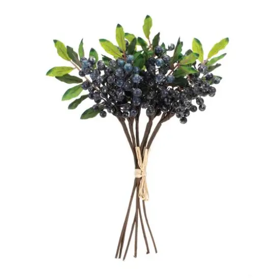 11" Blue Berry Foliage Bundles, 2ct. {3}