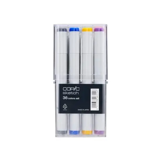 Copic&reg; Basic 36 Color Sketch Marker Set {4}