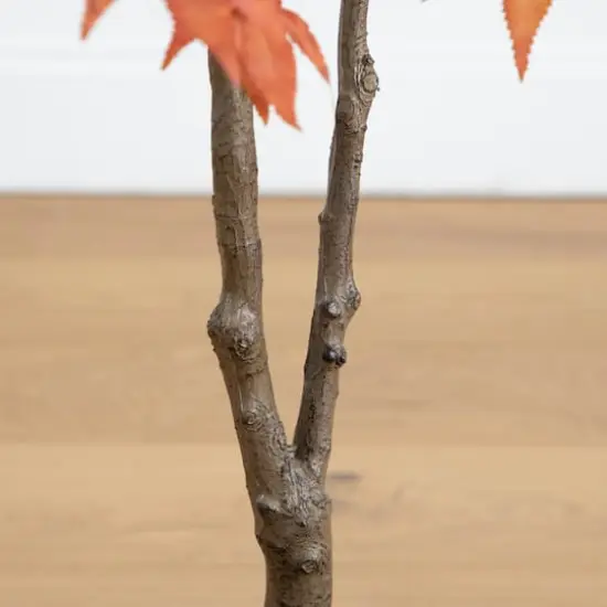 4ft. Autumn Japanese Maple Artificial Fall Tree {5}