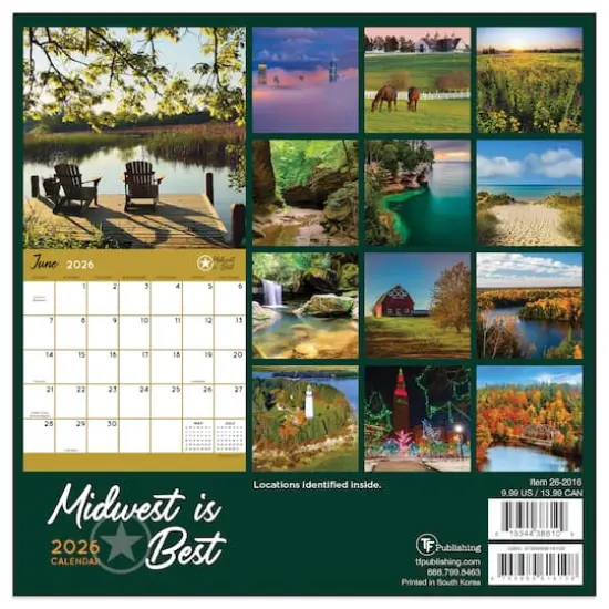 2026 Midwest Is Best Mini Calendar {6}