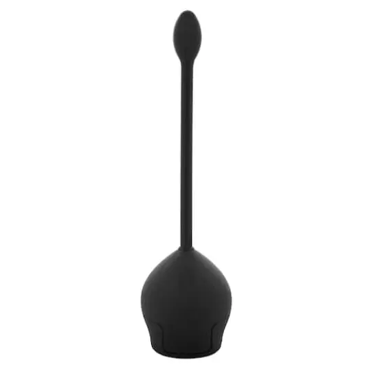 Bath Bliss Black Firm Grip Tulip Toilet Bowl Brush {1}