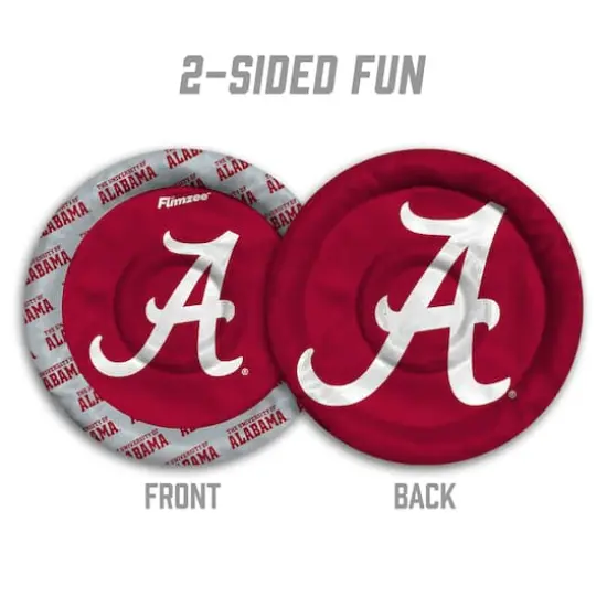 NCAA Flimzee Bean-Bag Flying Disc Alabama Crimson Tide {3}