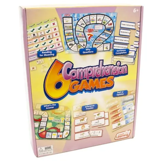 Junior Learning&reg; 6 Comprehension Games {3}
