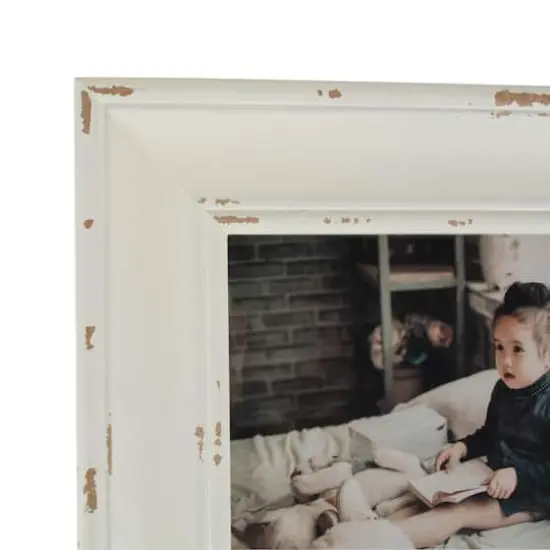 DII&reg; Antique White Distressed Farmhouse Frame {5}