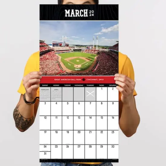 TF Publishing 2024 Ballparks Wall Calendar {6}