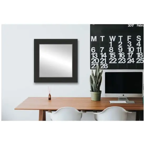 Timeless Frames&reg; Port Espresso & Silver 12" x 12" Framed Mirror {4}