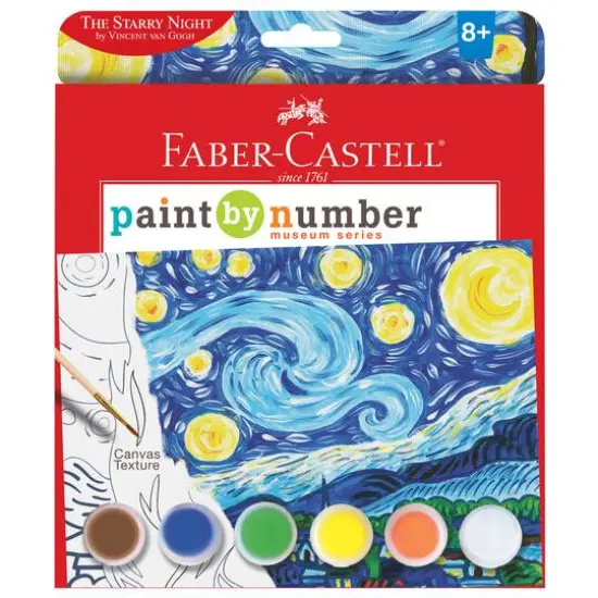 Faber-Castell&reg; Paint By Number Museum Series Kit, Starry Night {1}