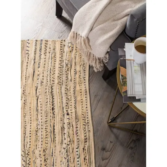 DII&reg; Multi Taupe Rag Rug, 4ft. x 6ft. {7}
