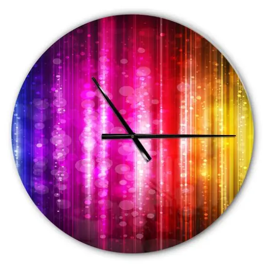 Designart 'GlowingModern Wall Clock {1}