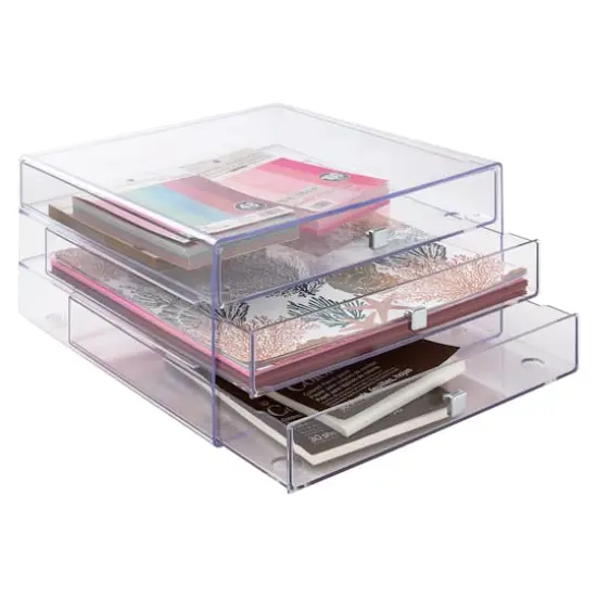Clear 3-Drawer Organizer by Simply Tidy&trade; {6}
