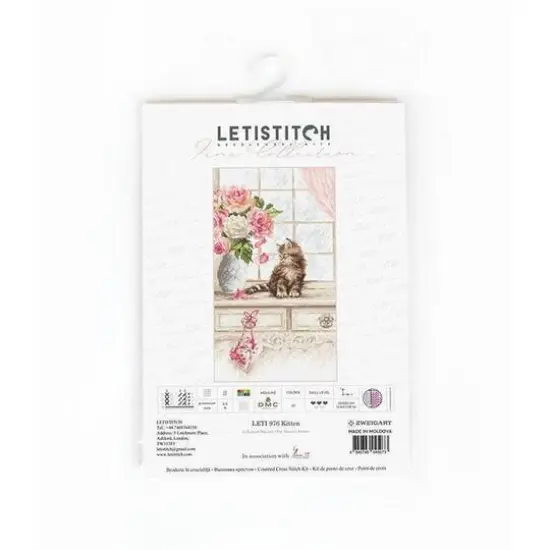 Letistitch Kitten Counted Cross Stitch Kit {3}