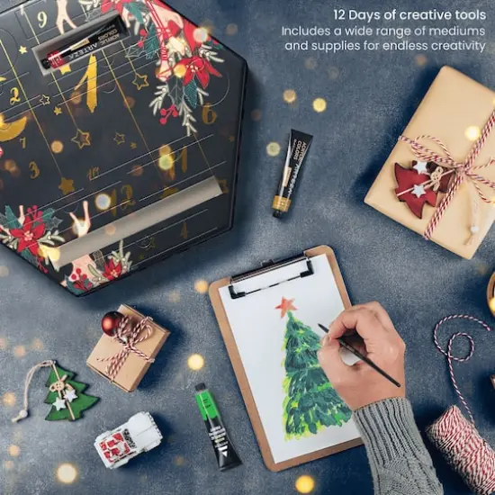 Arteza&reg; 12 Day Joy to the World Fine Art Christmas 2023 Advent Calendar {3}