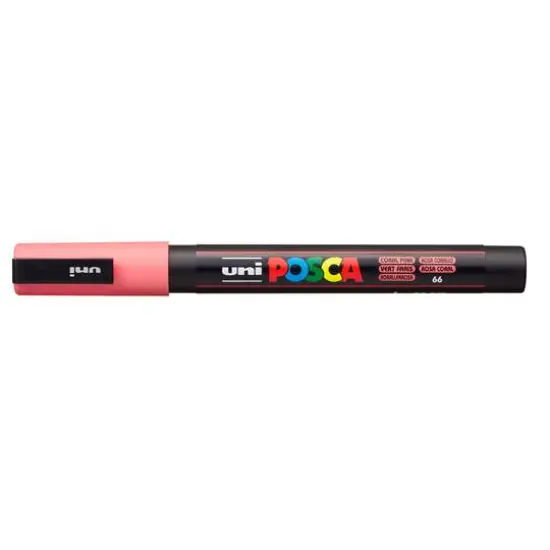Posca PC-3M Fine Paint Marker Coral Pink {1}