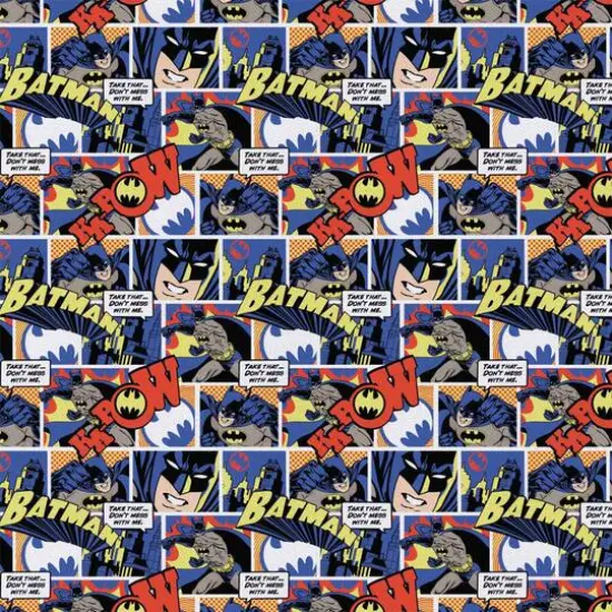 DC Comics Batman Color Precut Cotton Fabric {1}