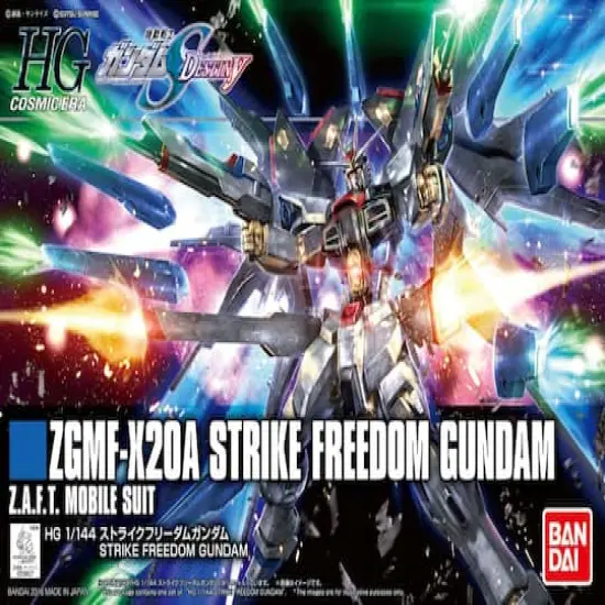 Gundam Seed Destiny HGCE Strike Freedom 1/144 Scale Building Kit {3}