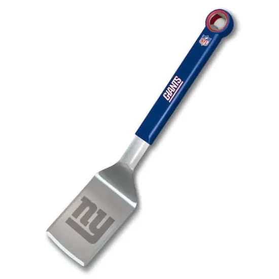NFL Stainless Steel BBQ Spatula with Bottle Opener New York Giants {1}
