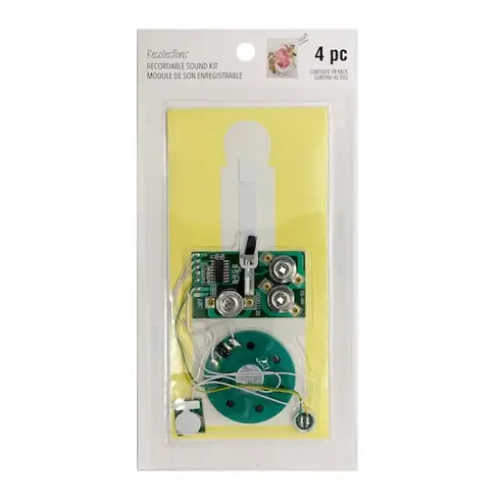 Card Making Recordable Sound Kit by Recollections&trade; {5}