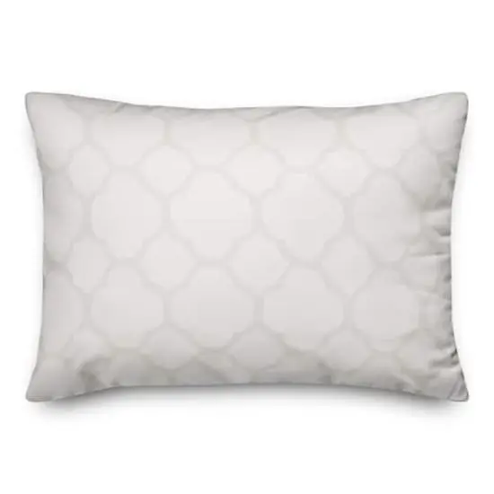 Lattice Pattern 14" x 20" Throw Pillow {1}