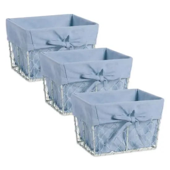 DII&reg; Small Chicken Wire Baskets, 3ct. Multi {1}