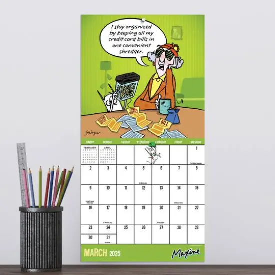 TF Publishing 2025 Maxine Mini Calendar {6}