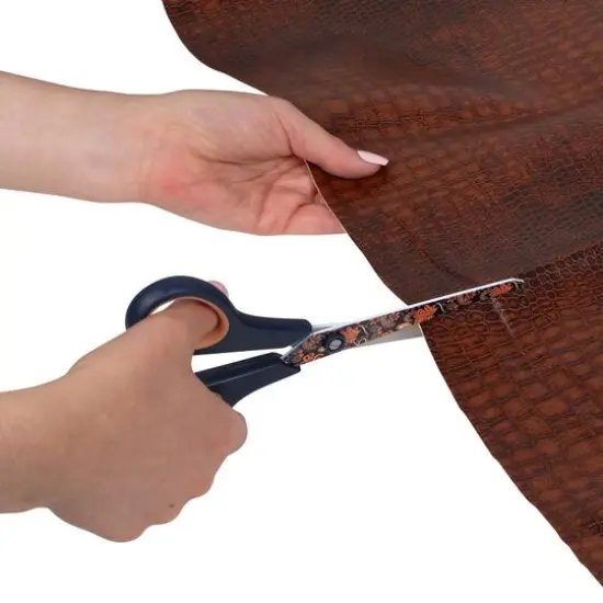 SINGER&reg; Paisley Polka Dot Printed 8.5" Fabric Scissors & 5.5" Detail Craft Scissors Set {16}