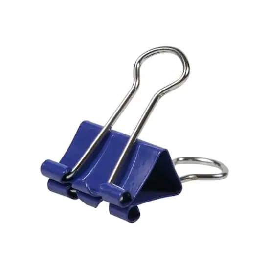 JAM Paper 3/4" Binder Clips, 25ct. Purple {6}
