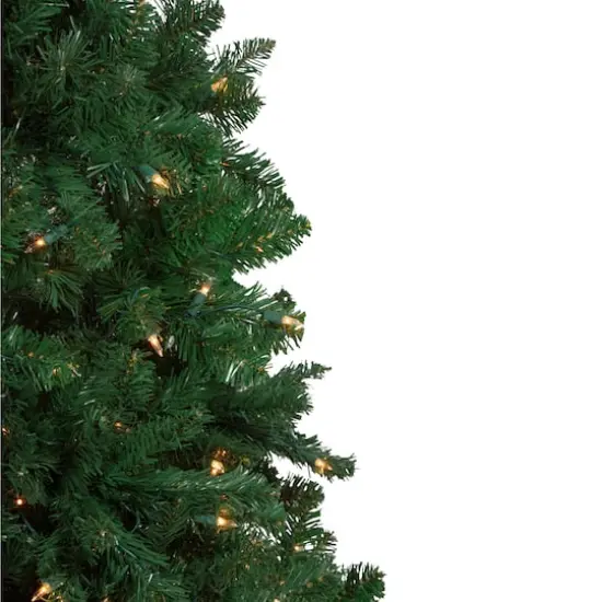 7.5ft. Pre-Lit Ravenna Pine Artificial Christmas Tree, Warm White LED Lights {4}